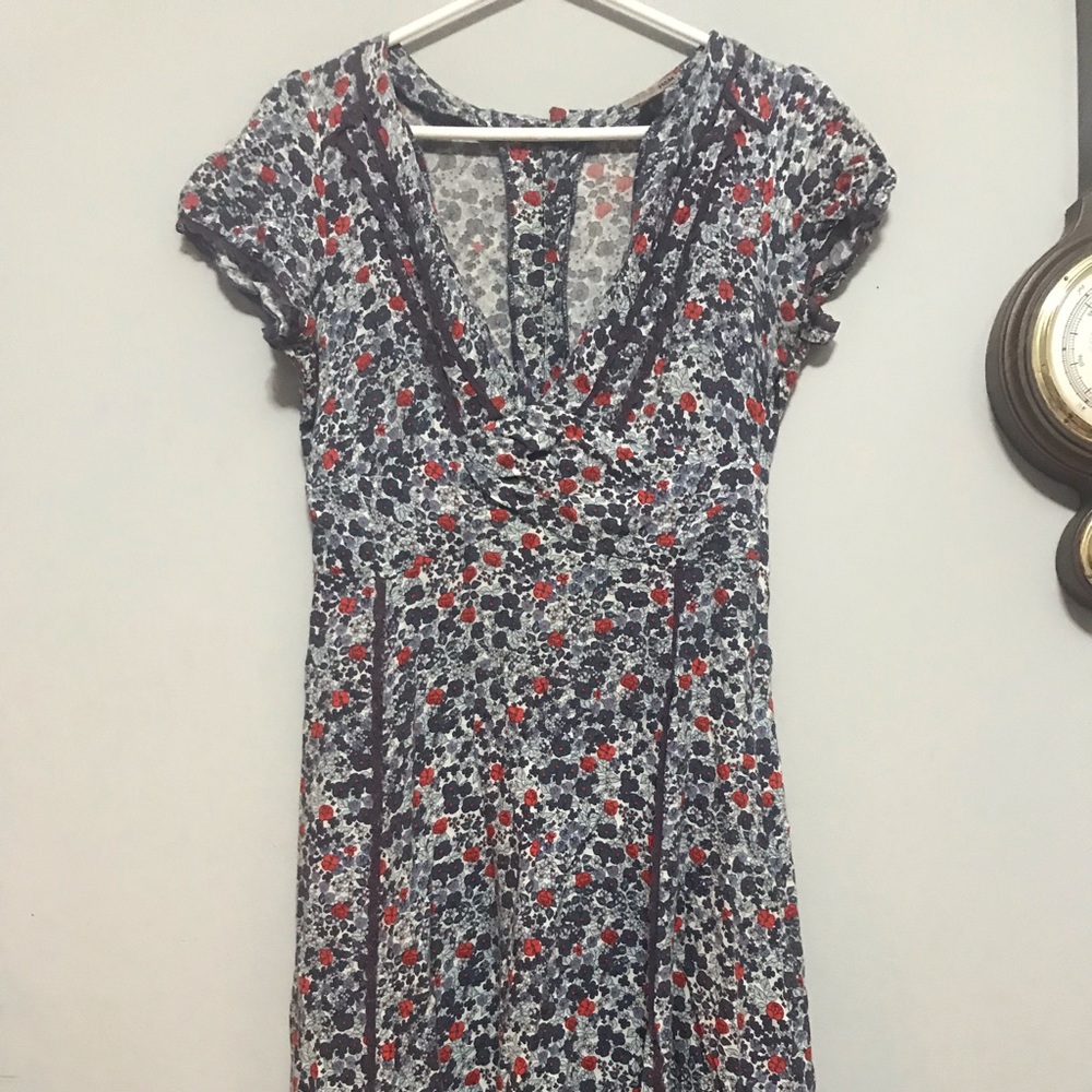 Vintage Style Floral Dress